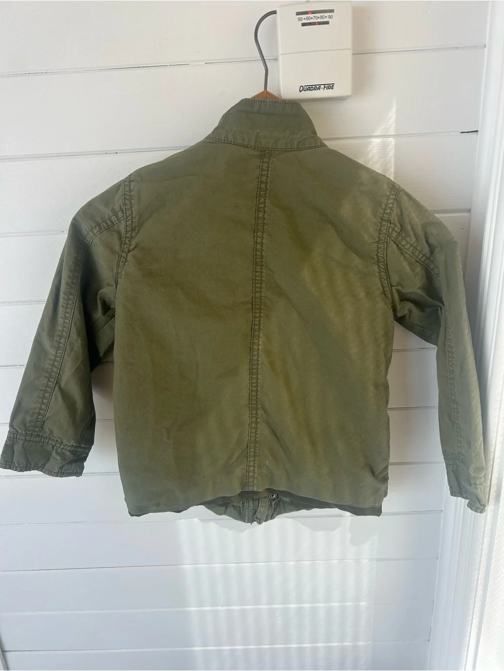 Baby Gap toddler 5Y Olive Green Utility Field Jacket Military Cargo Coat